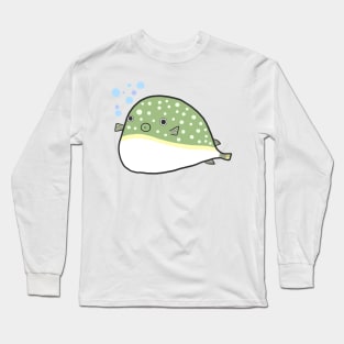 Cute Blowfish (puffer / globe fish) Long Sleeve T-Shirt